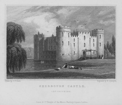 Castello di Sherbourn, Oxfordshire da William Radclyffe