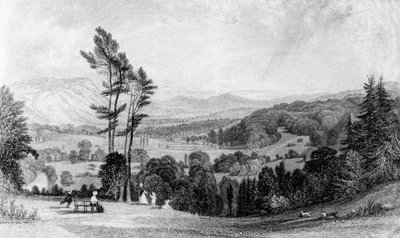 Vista da Norbury, Surrey, XIX secolo da William Radclyffe