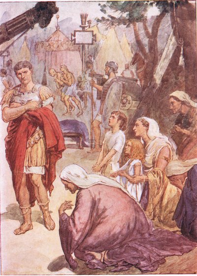 Coriolano e le matrone di Roma, da 