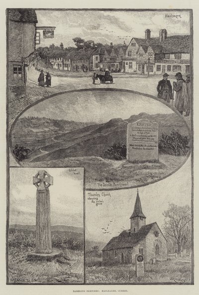 Schizzi erranti, Haslemere, Surrey da William Rainey
