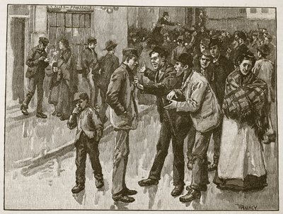 Lo sciopero di Preston, illustrazione da 