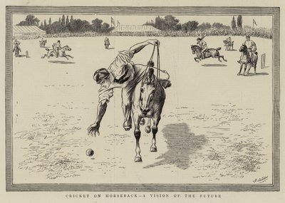 Cricket a cavallo, una visione del futuro da William Ralston