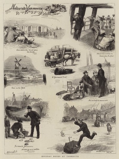 Note di vacanza a Yarmouth da William Ralston