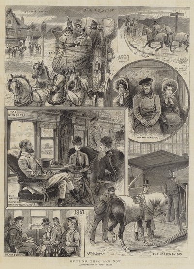 Caccia, allora e adesso da William Ralston