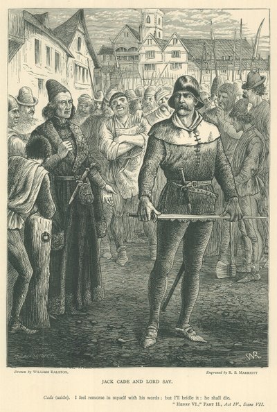 Illustrazione per Re Enrico, parte ii da William Ralston