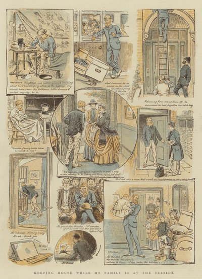 Gestire la casa mentre la mia famiglia è al mare da William Ralston