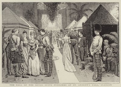Il ballo dei Royal Scots Fusiliers alla St Andrew
