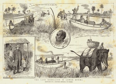 La Recente Ribellione nella Bassa Birmania da William Ralston