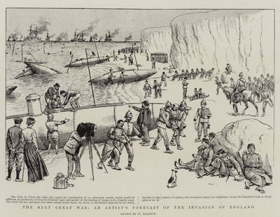 La prossima grande guerra, previsione di un artista dell