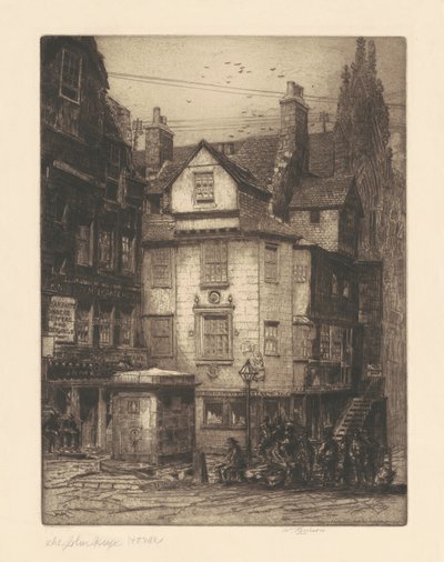 La casa di John Knox da William Renison