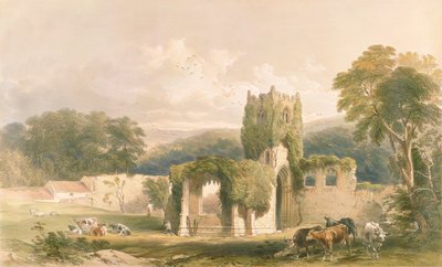 Priorato di Mount Grace, esterno della chiesa, da 