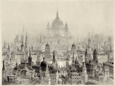 Edifici principali di Sir Christopher Wren da William Richardson
