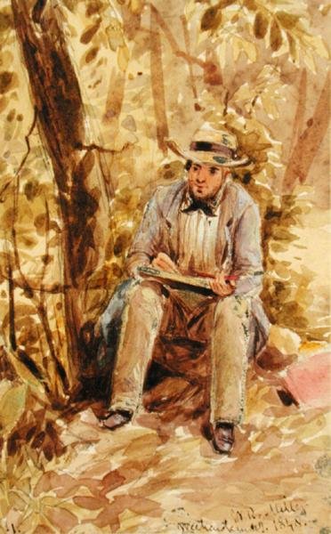 Autoritratto da William Rickarby Miller