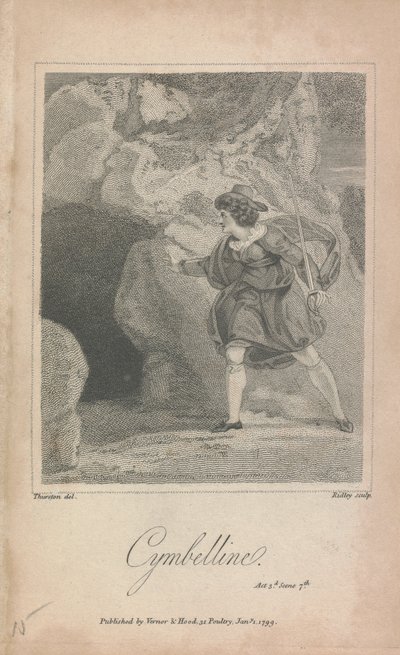 Cimbelino, Atto II, Scena 7 da William Ridley
