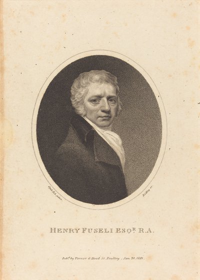 Henry Fuseli da William Ridley after John Opie
