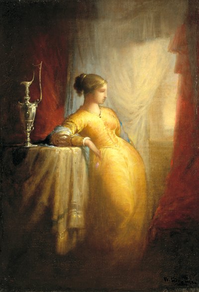 Alla Finestra, ca. 1870 da William Rimmer