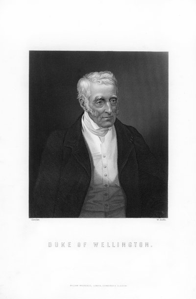 Arthur Wellesley, 1º Duca di Wellington, soldato e statista britannico, 1893 da William Roffe