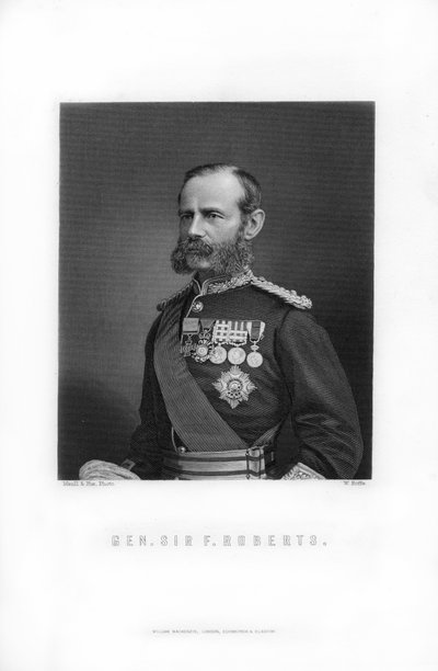 Generale Sir Frederick Roberts, 1893 da William Roffe