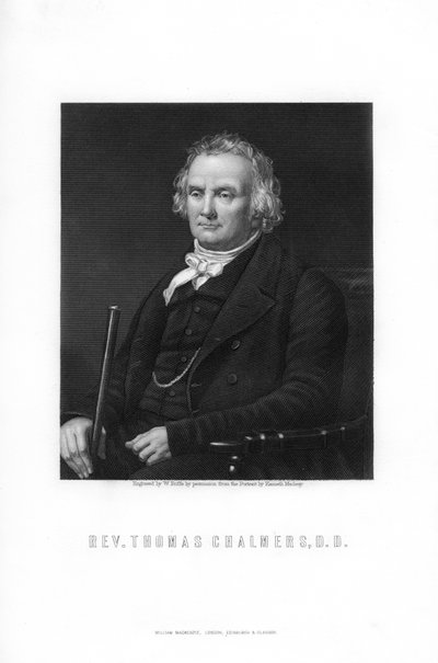 Thomas Chalmers, leader della Chiesa Libera di Scozia, 1893 da William Roffe
