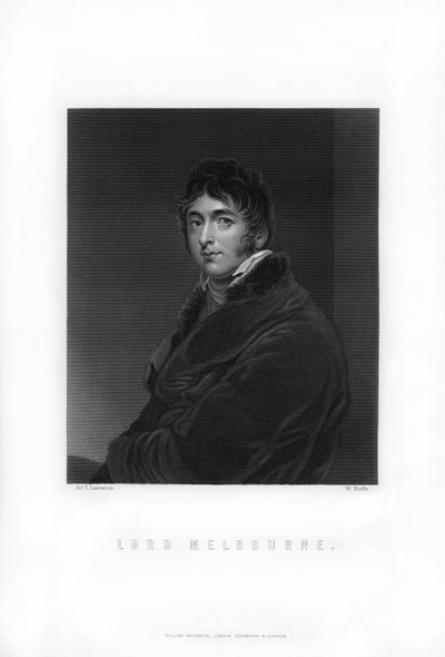 William Lamb, 2° Visconte Melbourne, statista Whig britannico e Primo Ministro, 1893 da William Roffe