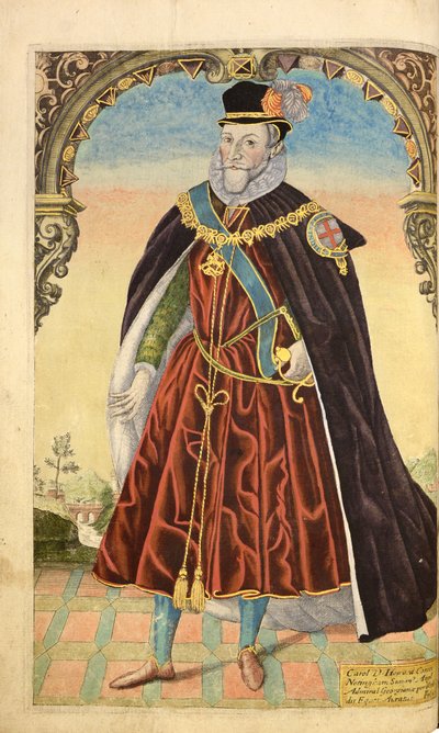 Carlo Howard, Primo Conte di Nottingham, da Honor Military, and Civill, William Segar da William Rogers