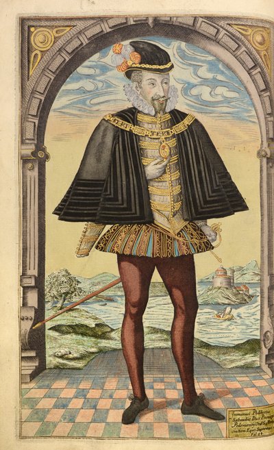 Emanuele Filiberto, Duca di Savoia, da Honor Military, and Civill, William Segar da William Rogers
