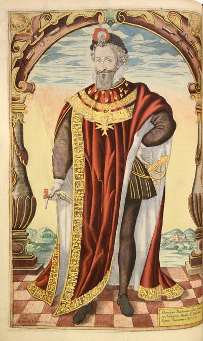 Enrico IV di Francia, da Honor Military, and Civill, William Segar da William Rogers