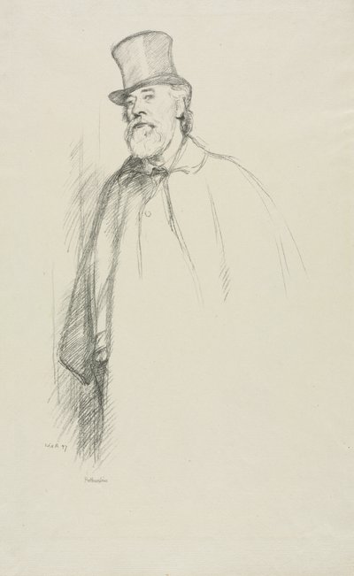 Alphonse Legros da William Rothenstein