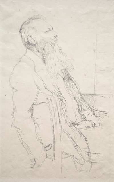 Auguste Rodin da William Rothenstein