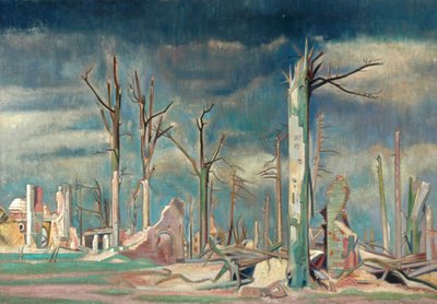 Viale a Bourlon, Fronte Occidentale da William Rothenstein