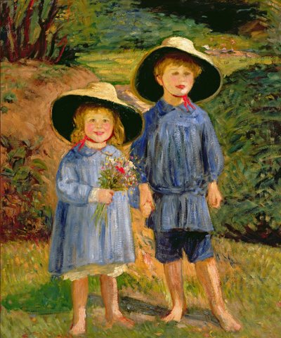 Bambini nel bosco da William Rothenstein
