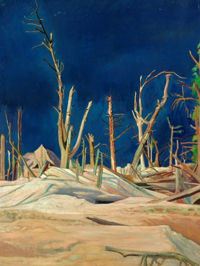 Alberi abbattuti da William Rothenstein