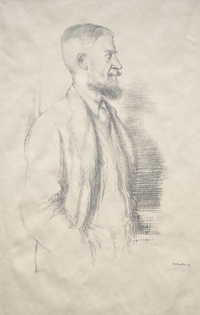George Bernard Shaw da William Rothenstein