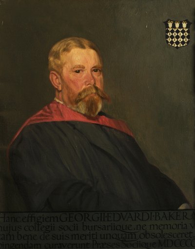 George Edward Baker da William Rothenstein