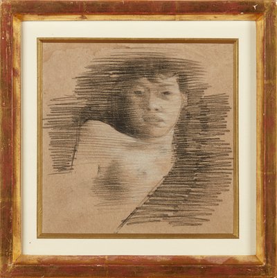 Ragazza a Parigi da William Rothenstein