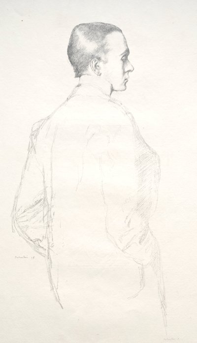 Max Beerbohm, 1898 da William Rothenstein