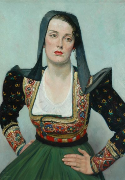 Miss Grant da William Rothenstein
