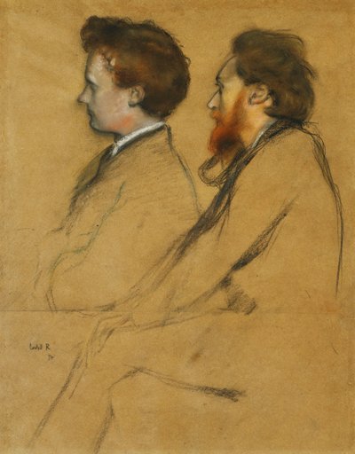 Mr Charles Ricketts e Mr Charles Hazlewood Shannon da William Rothenstein