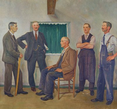Artigiani di Oakridge da William Rothenstein