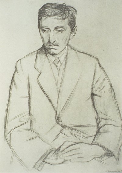 Ritratto di E.M. Forster (1879-1970) da William Rothenstein