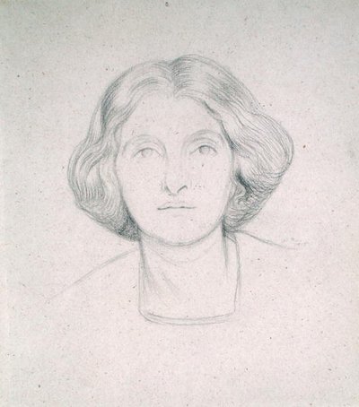 Ritratto di Mrs Max Beerbohm da William Rothenstein