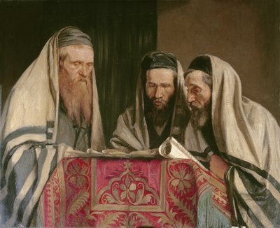 Lettura del Libro di Ester da William Rothenstein