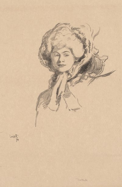 Il Millamant o Cappello e Polvere da William Rothenstein