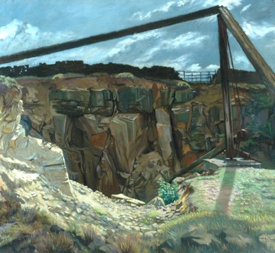 La vecchia cava, Hawksworth da William Rothenstein