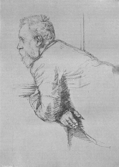 William Ernest Henley, 1897, 1903 da William Rothenstein