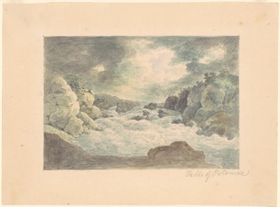 Cascate del Potomac da William Russell Birch