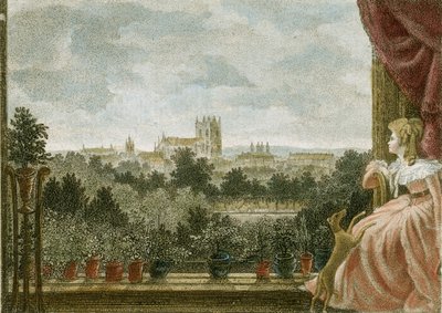 Mrs Cosway, Schomberg House, 80-82 Pall Mall, Londra, Regno Unito da William Russell Birch