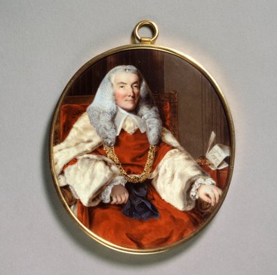 Ritratto di Sir William Murray, 1° conte di Mansfield, XVIII secolo da William Russell Birch