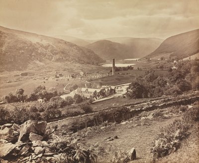 La Valle di Glendalough, Contea di Wicklow, Irlanda, c. 1864 da William Russell Sedgfield