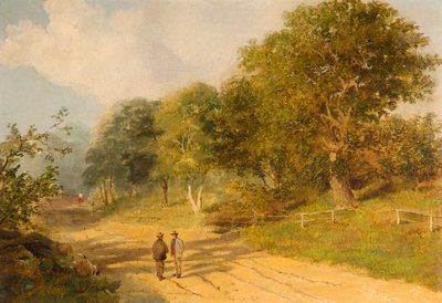 Strada per Redheugh Hall, 1856 da William Ryott